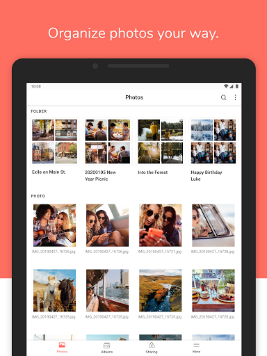 Synology Photos ekran görüntüsü