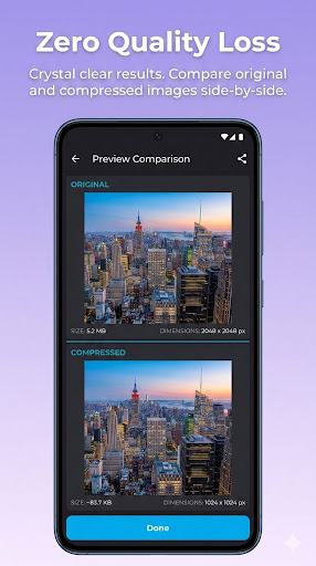 Photo Resize & Compress ekran görüntüsü
