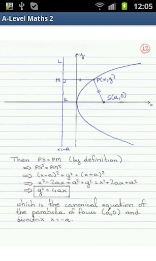 A-Level Mathematics (Part 2) ekran görüntüsü