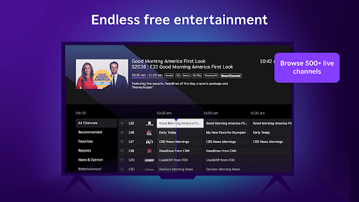 The Roku Channel ekran görüntüsü