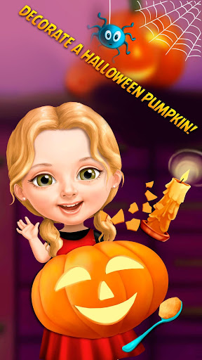 Sweet Baby Girl Halloween Fun ekran görüntüsü
