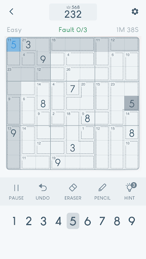Killer Sudoku - Websudoku ekran görüntüsü