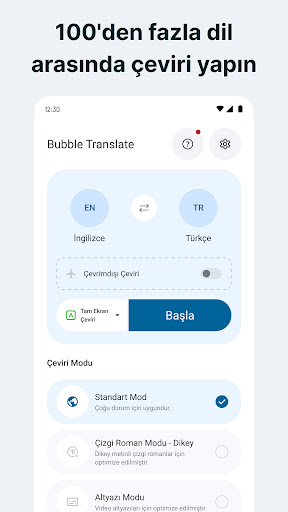 Balon Ekran Çeviri ekran görüntüsü