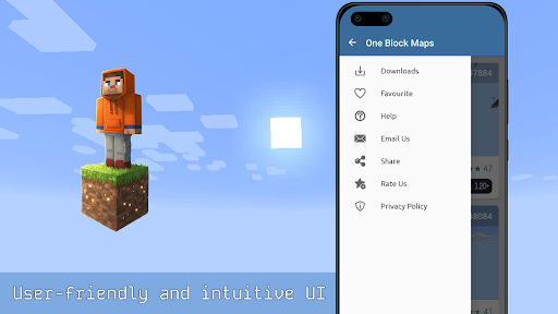 One Block Worlds for MCPE ekran görüntüsü