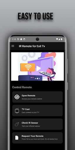 Remote for Exit tv ekran görüntüsü