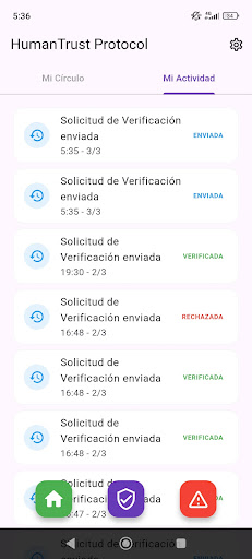 HumanTrust Protocol ekran görüntüsü