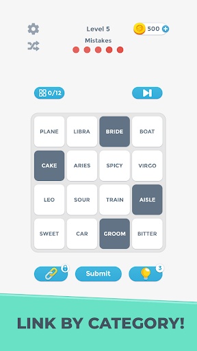 Connections Word Game ekran görüntüsü
