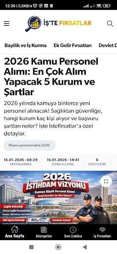 İş'te Fırsatlar ekran görüntüsü