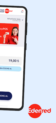 Edenred CepPOS ekran görüntüsü