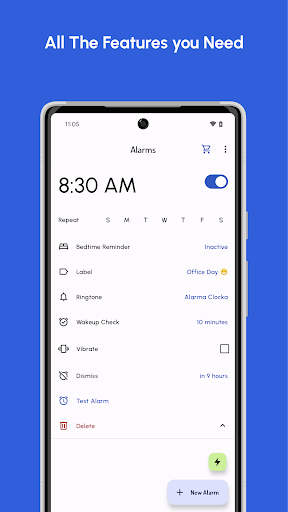 Minimal Alarm Clock ekran görüntüsü