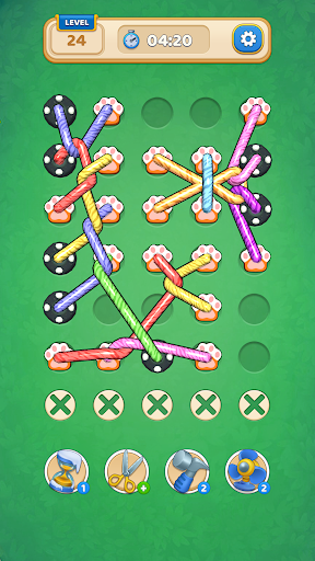 Twisted Rope: Tangle Puzzle ekran görüntüsü