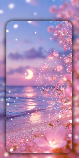 Pink Wallpaper HD background ekran görüntüsü