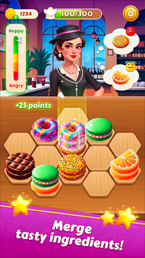 Food Master Sort: Hex Puzzle ekran görüntüsü