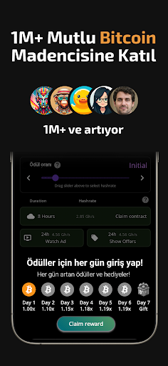 Bitcoin Madenciliği (Kripto) ekran görüntüsü