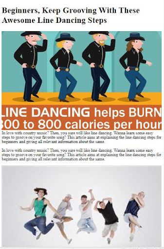 How to Line Dancing ekran görüntüsü