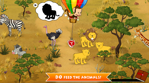 Monkey Preschool Animals ekran görüntüsü