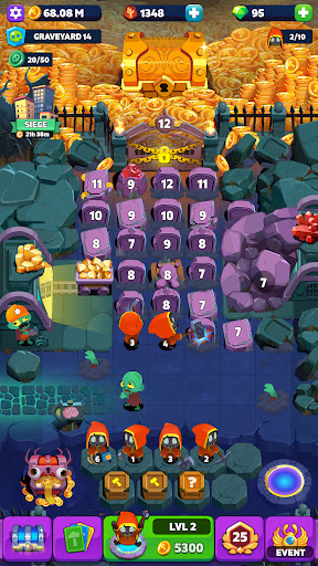 Tomb Miner - Idle Merge Tycoon ekran görüntüsü