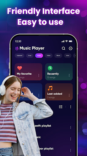 Music Player - Mp3 Music App ekran görüntüsü