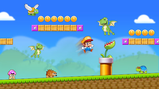 Super Gino Bros - Jump & Run ekran görüntüsü