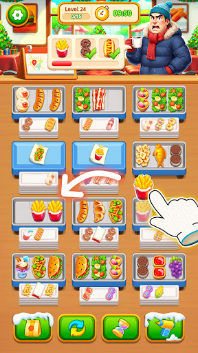 Grill Sort - Food Sort Games ekran görüntüsü