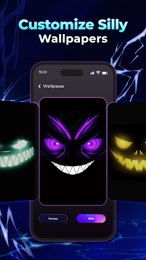 Smiley Fun Live Wallpaper ekran görüntüsü