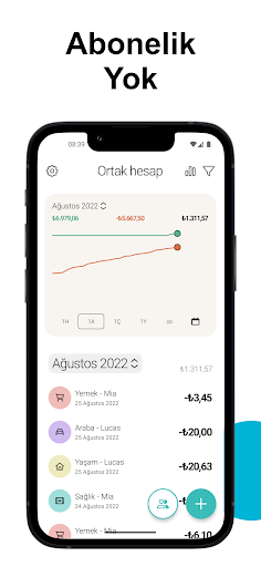 Monee Gelir Gider Takip Budget ekran görüntüsü