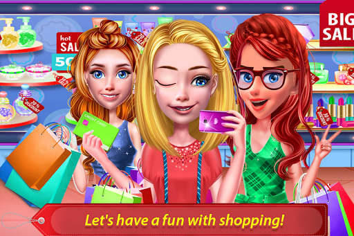 Girls Shopping Mall Fun Games ekran görüntüsü