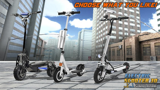 Electric Scooter 3D Simulator ekran görüntüsü