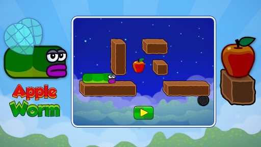 Apple Worm: Yılan Bulmaca ekran görüntüsü