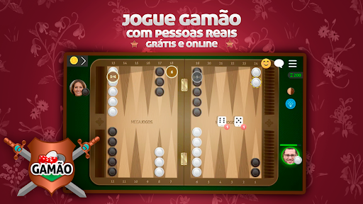 Gamão MegaJogos: Tabuleiro ekran görüntüsü