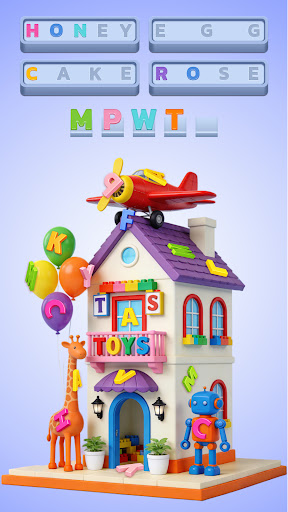 Word Screw: 3D Word Puzzle ekran görüntüsü