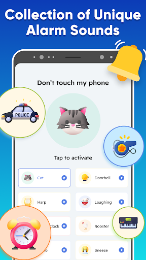Dont Touch My Phone Anti theft ekran görüntüsü