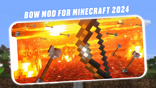 Bow Mod for Minecraft 2024 ekran görüntüsü