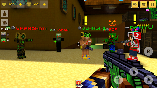Block Force - 3D Pixel Shooter ekran görüntüsü