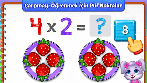 Çocuklar için Çarpma Oyunları ekran görüntüsü