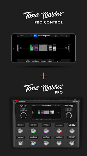 Fender Pro Control ekran görüntüsü