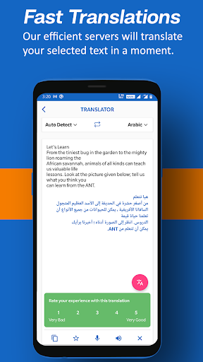 Camera Translator: Photo, OCR ekran görüntüsü