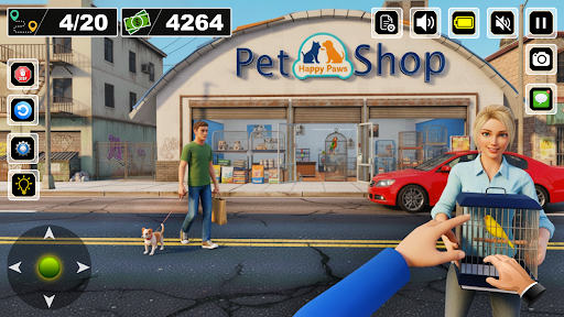 Pet Shop Simulator Game 3d ekran görüntüsü