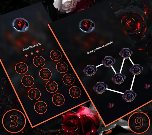 Gothic Rose Launcher Theme ekran görüntüsü