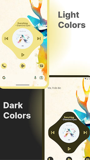 Music Widget Pack - Android 12 ekran görüntüsü