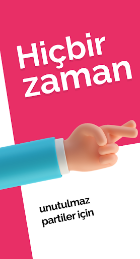 Hiç yapmadım - parti oyunu ekran görüntüsü