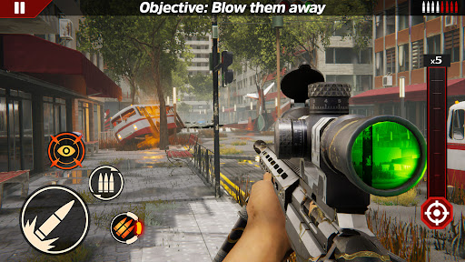Sniper Zombie 3D Game ekran görüntüsü