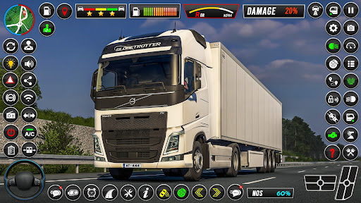 Euro Truck Driving Truck Sim ekran görüntüsü