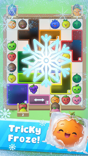 Drop Fruit Away: Color Puzzle ekran görüntüsü