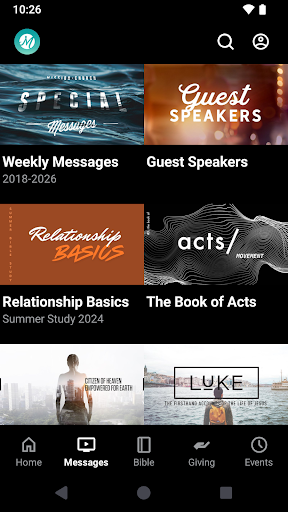 Mission Church App ekran görüntüsü