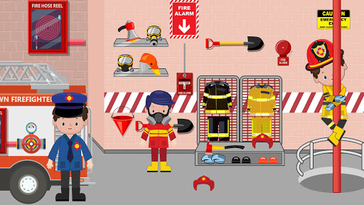 Pretend Play Fire Station ekran görüntüsü