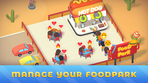 Idle Food Park Tycoon ekran görüntüsü