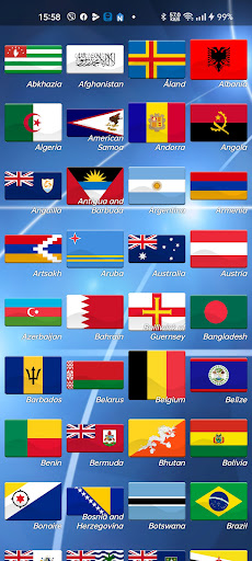 Flags Quiz ekran görüntüsü