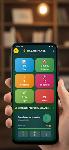 İslami Bilgi Testi ekran görüntüsü