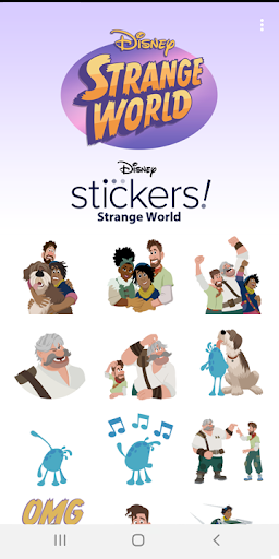 Disney Stickers: Strange World ekran görüntüsü